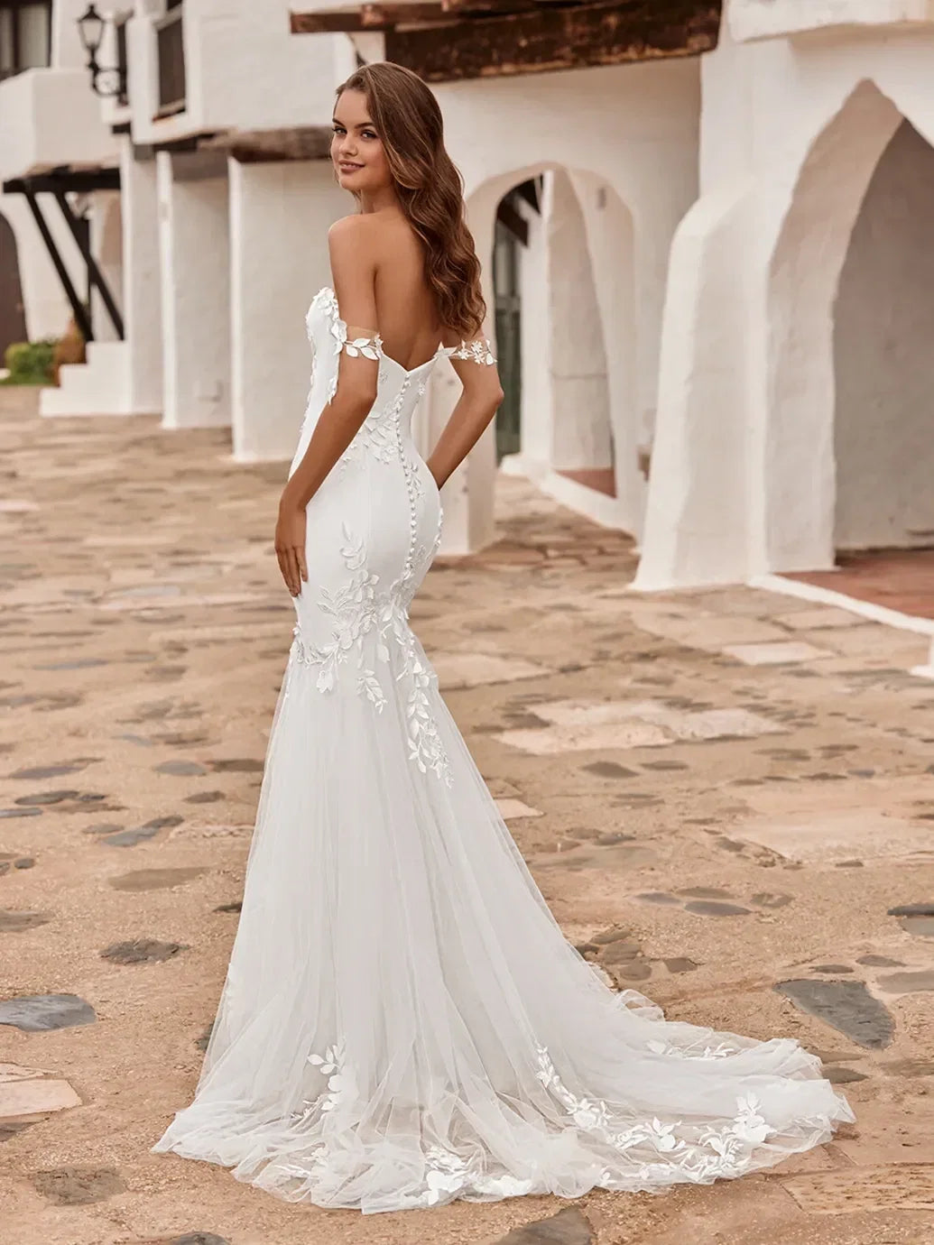 Dixie Wedding Dress, luxury bridal gown, additional product image 3 by SimmiUnique