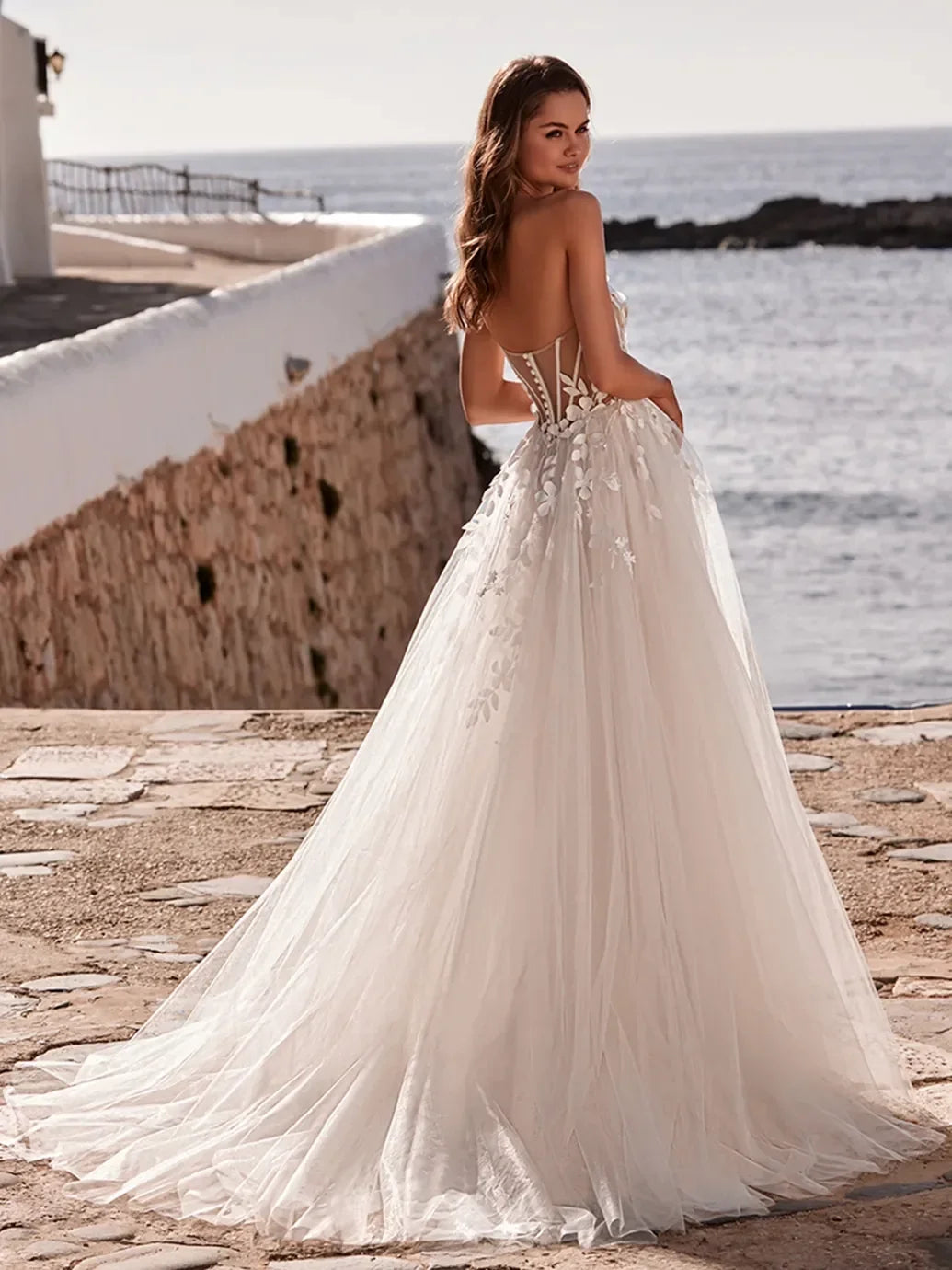 Dream Wedding Dress, luxury bridal gown, additional product image 3 by SimmiUnique