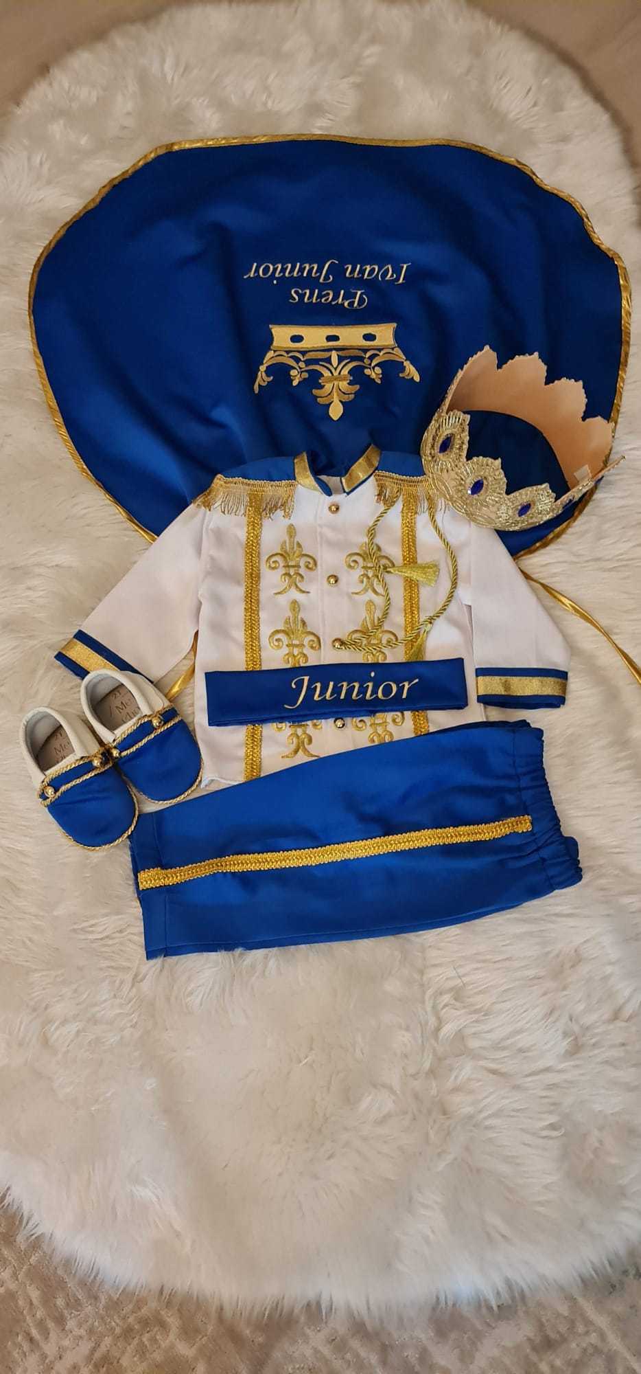 Baby Boy Prince Costume: 1st Birthday Outfit â styled look