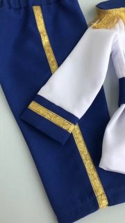 Prince Charming Costume: Baby Toddler King Suit, Special Day Outfit – close-up