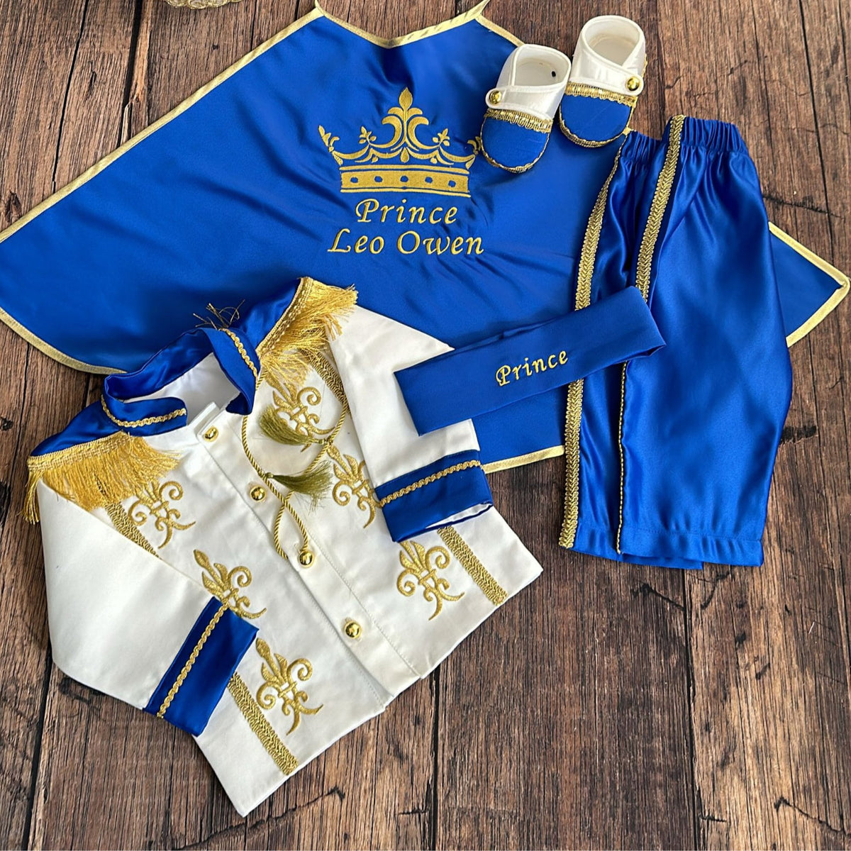 Custom Prince Charming Costume: Birthday Photoshoot Outfit â styled look