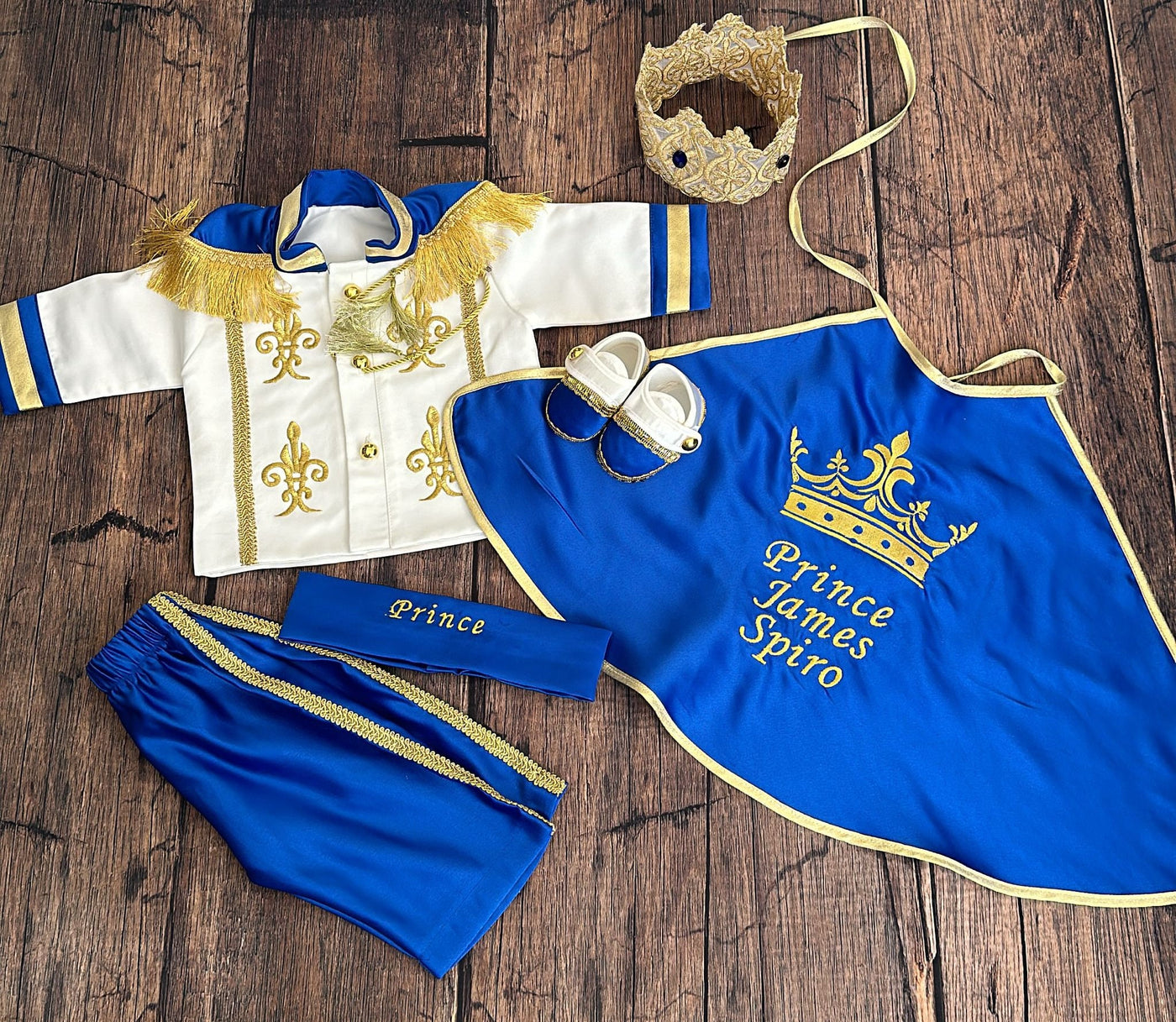 Custom Prince Charming Costume: Birthday Photoshoot Outfit for birthdays