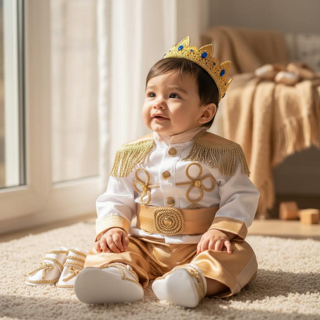 Baby Royal Prince Costume for birthdays
