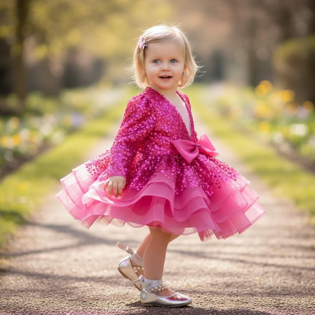 Christmas Dress For Toddlers, Toddlers Christmas Dress, Tutu Dress For Girls, Perfect for parties, or special occasions –