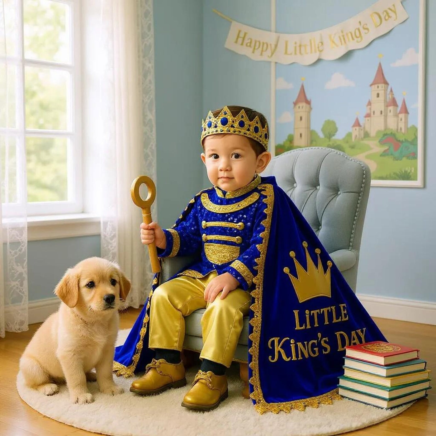 Baby Toddler King Suit – detail shot