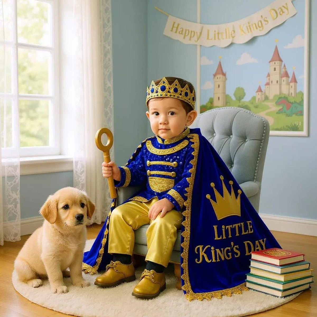 Baby Toddler King Suit – detail shot