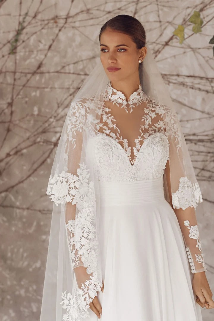 Abriana Wedding Dress, luxury bridal gown, additional product image 3 by SimmiUnique