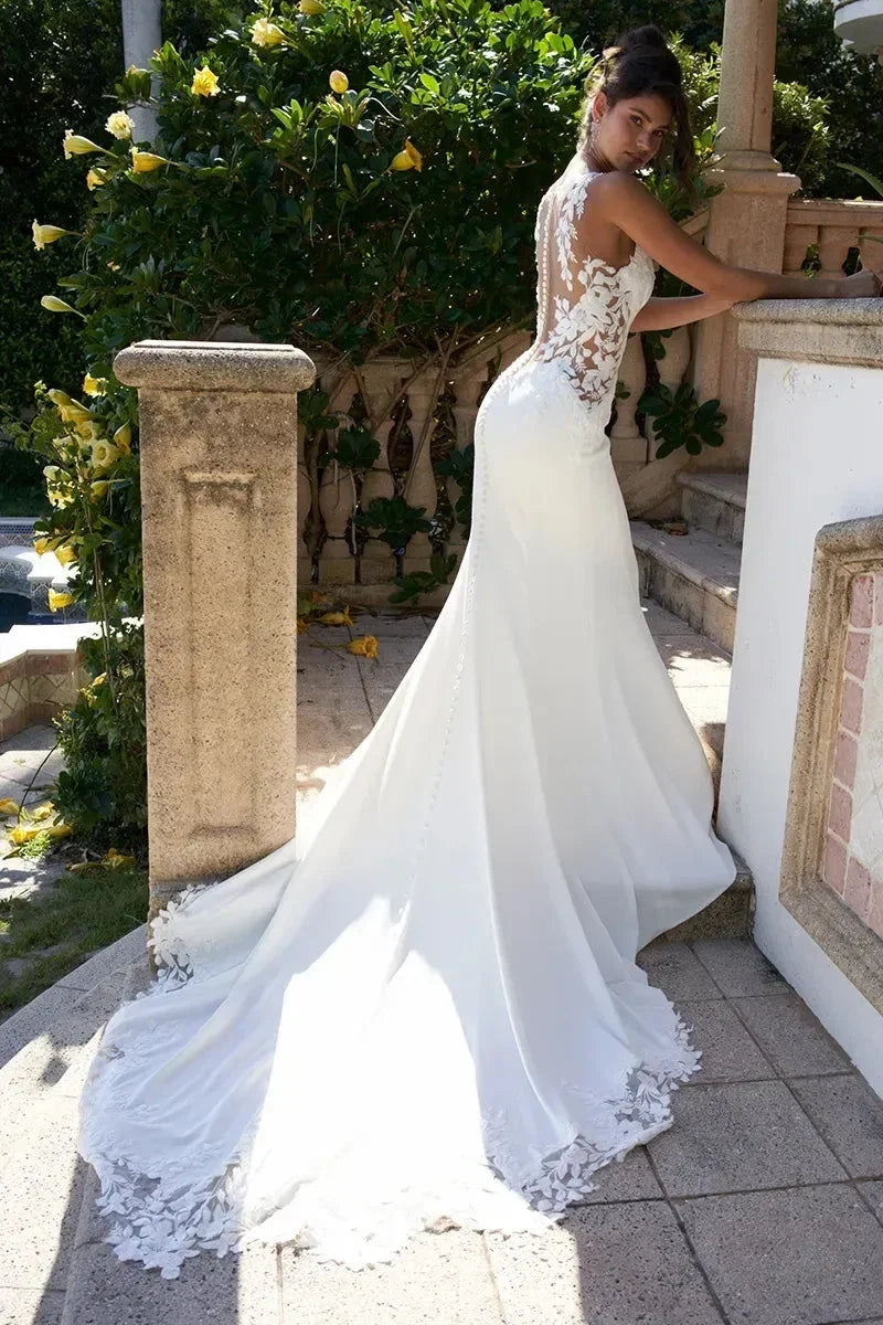 Adriana Wedding Dress, luxury bridal gown, additional product image 3 by SimmiUnique