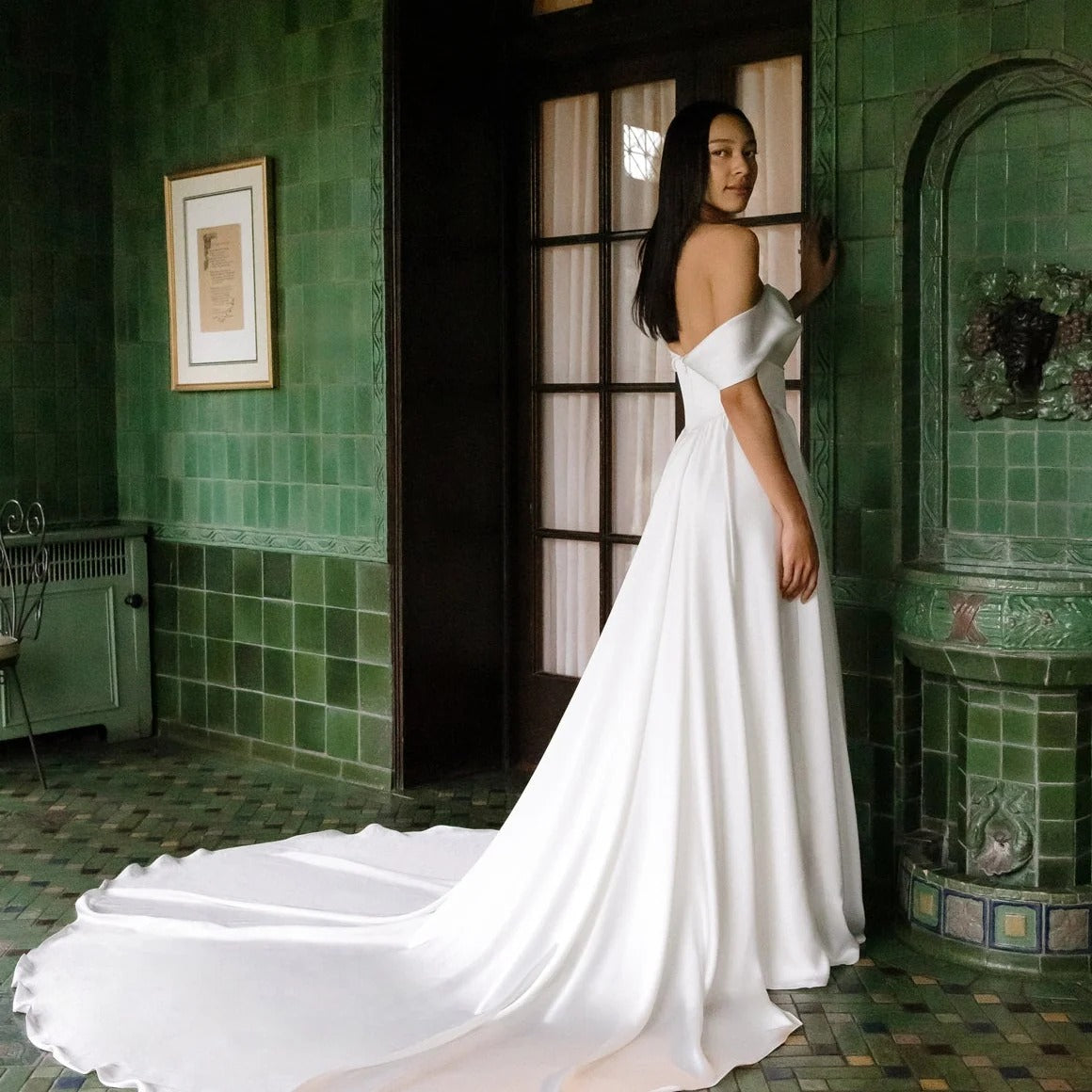 Alara Wedding Dress, luxury bridal gown, additional product image 2 by SimmiUnique