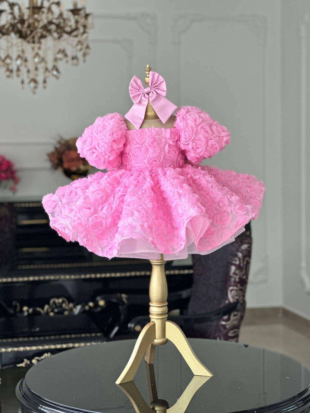 Pink tutu dress for birthdays