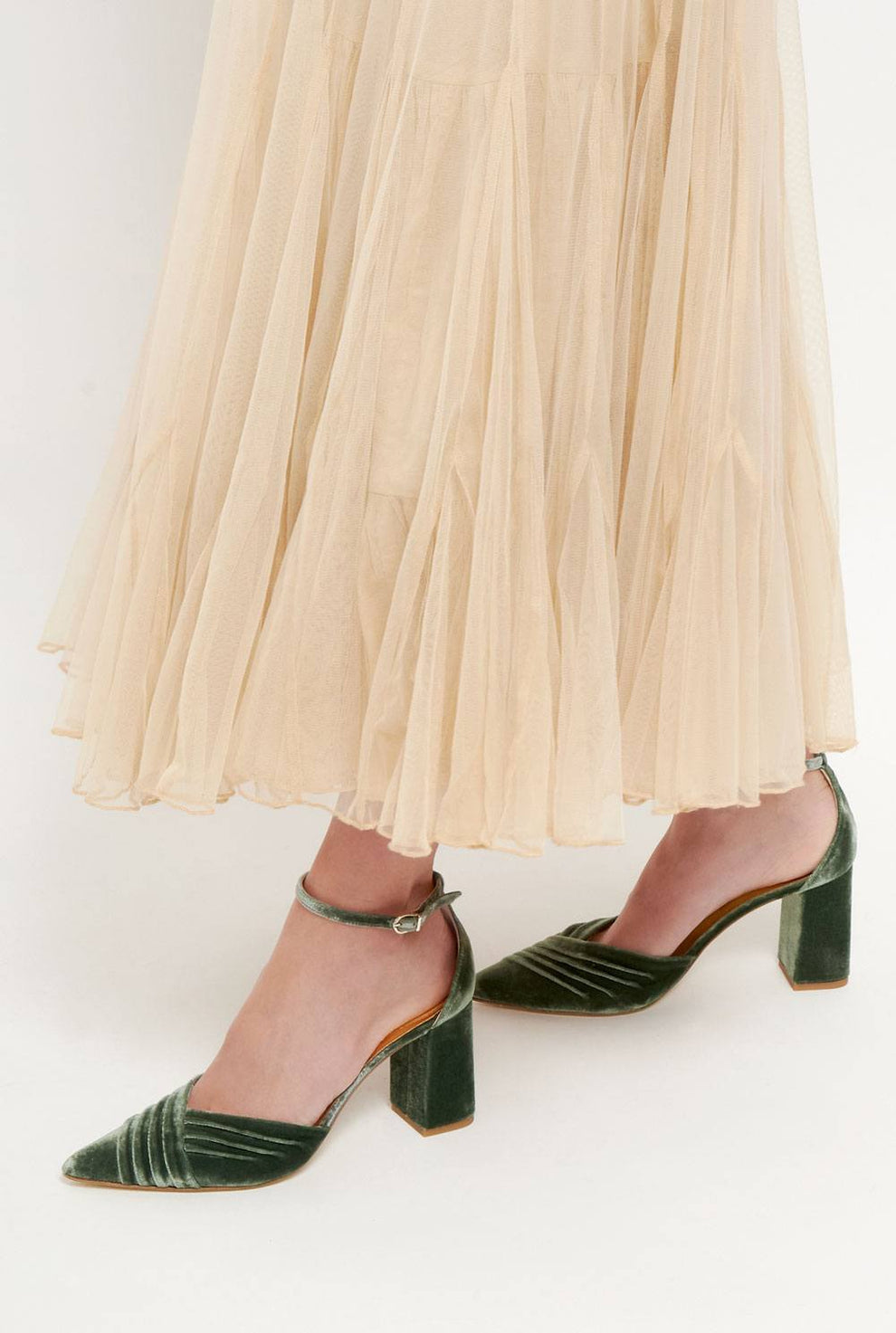 Tilda Aegean Wedding Shoes – close-up