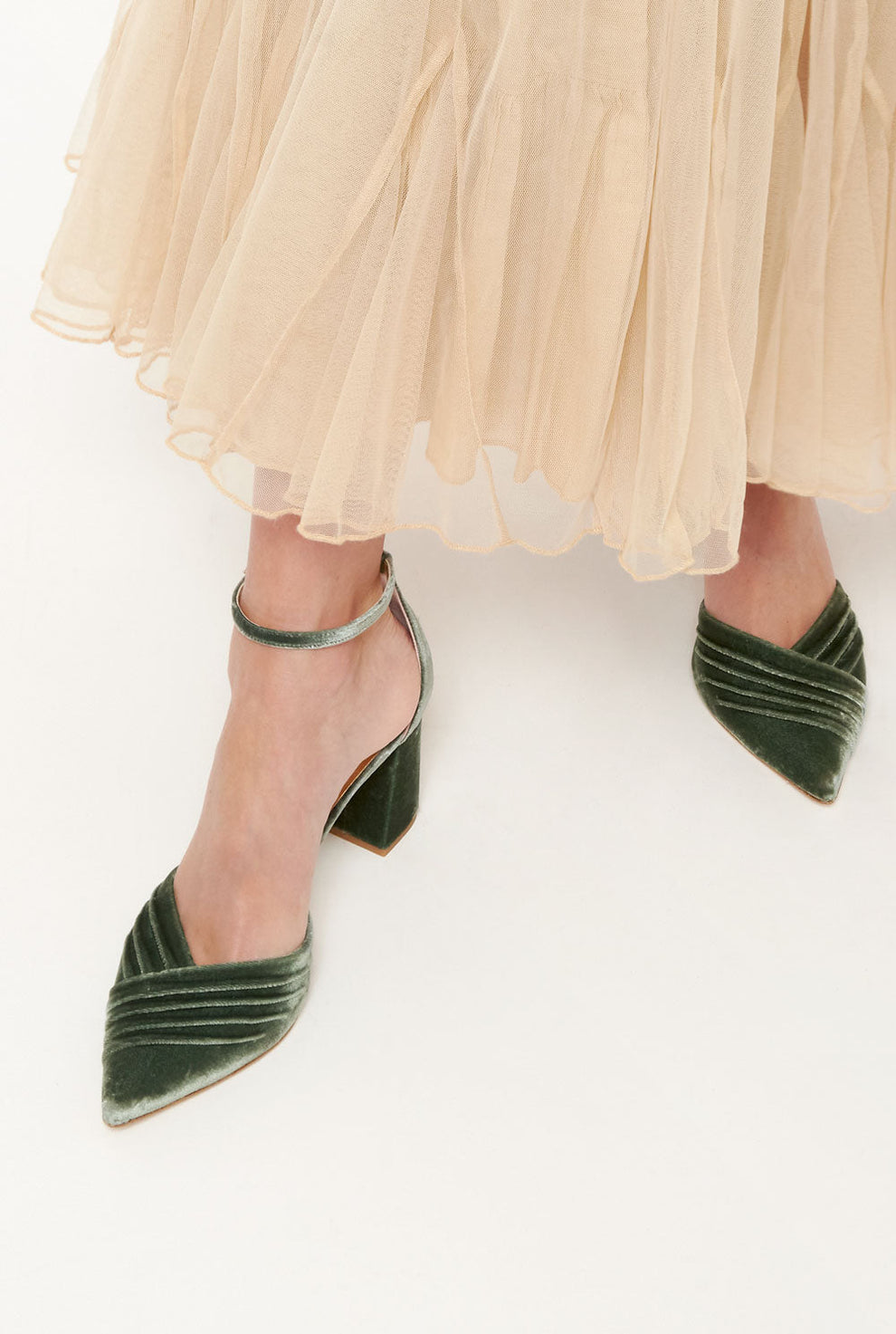 Tilda Aegean Wedding Shoes – side view