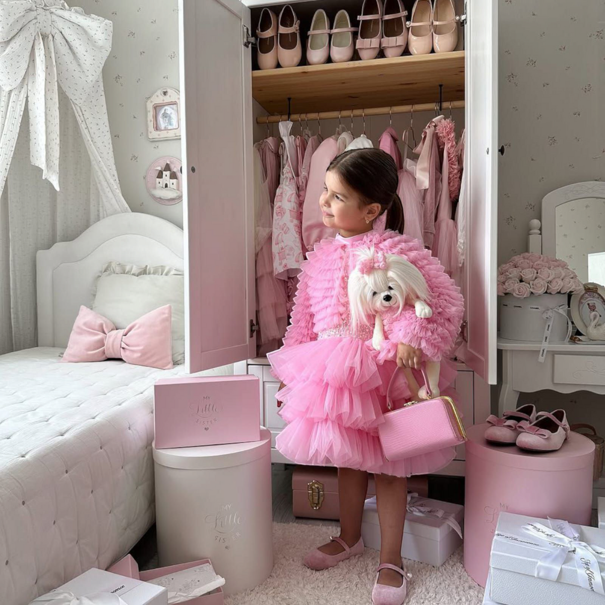 Butterfly Pink Dress – styled look