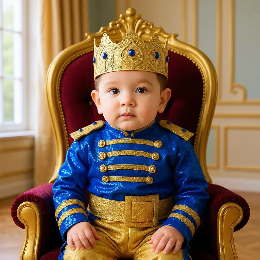 Spain Baby Boy Prince costume – styled look