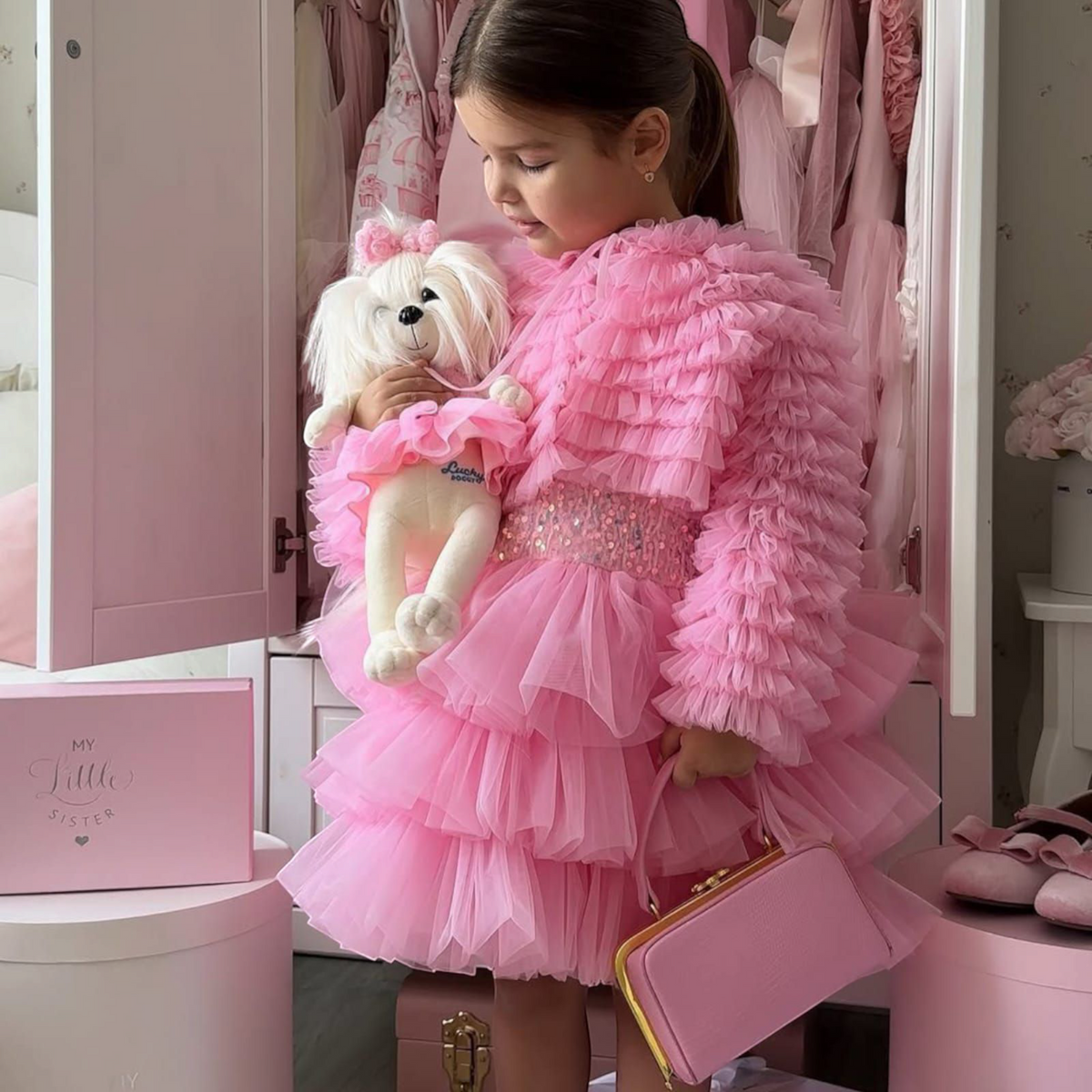 Butterfly Pink Dress – photo 10