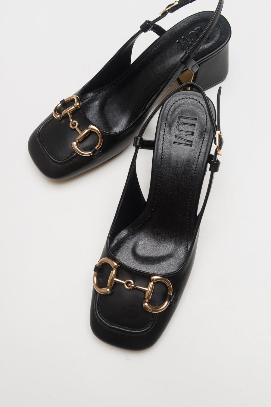 Karol - Black Heeled Shoe