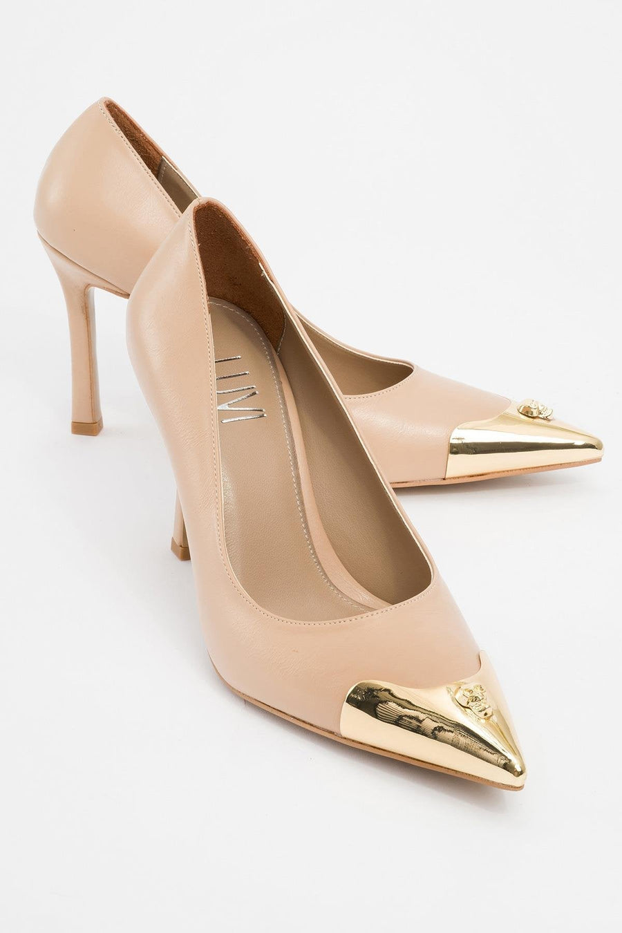 Pruva - Beige High Heel Shoe