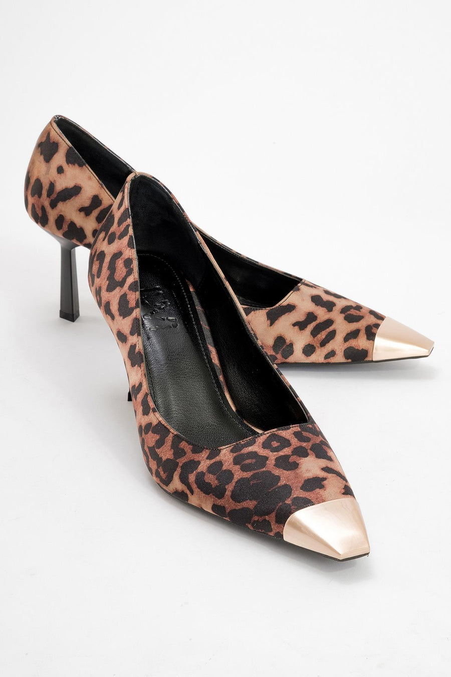 Moanda - Black/Yellow Patterned Stiletto Pump