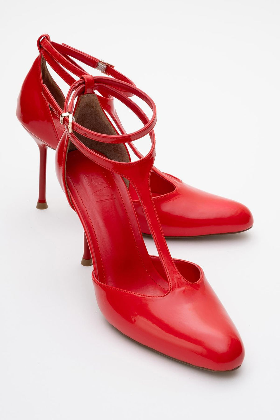 Jon - Red Patent Stiletto Heel Shoe