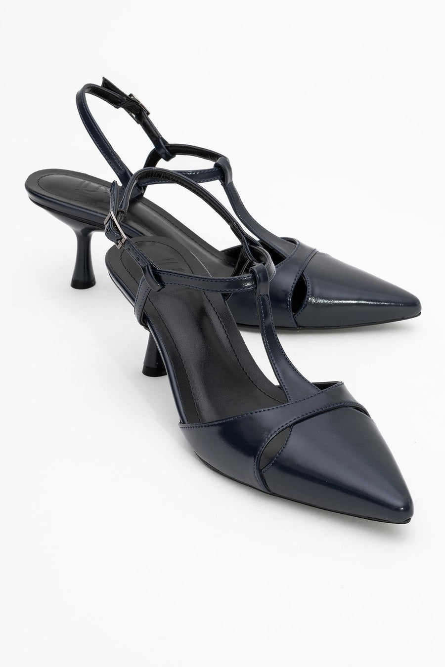 Abelia - Navy Stiletto Pump