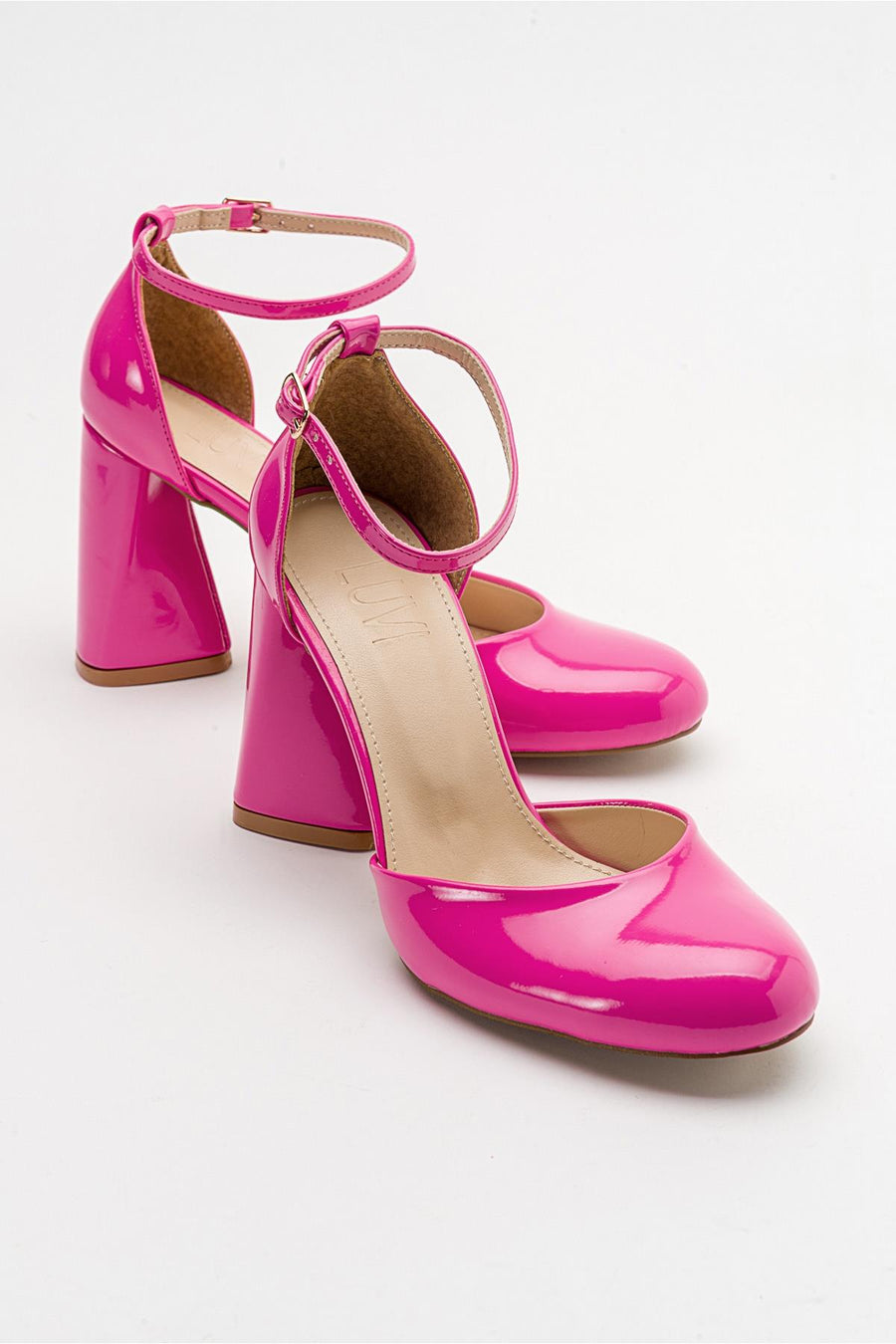 Oslo - Fuchsia Heeled Shoe