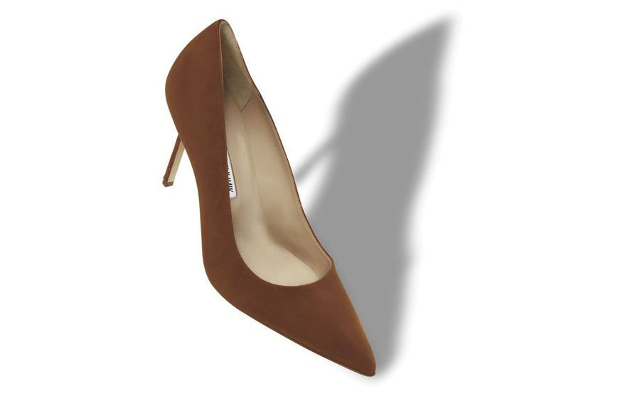Magnolia Dawn Brown Pointed Toe Pumps