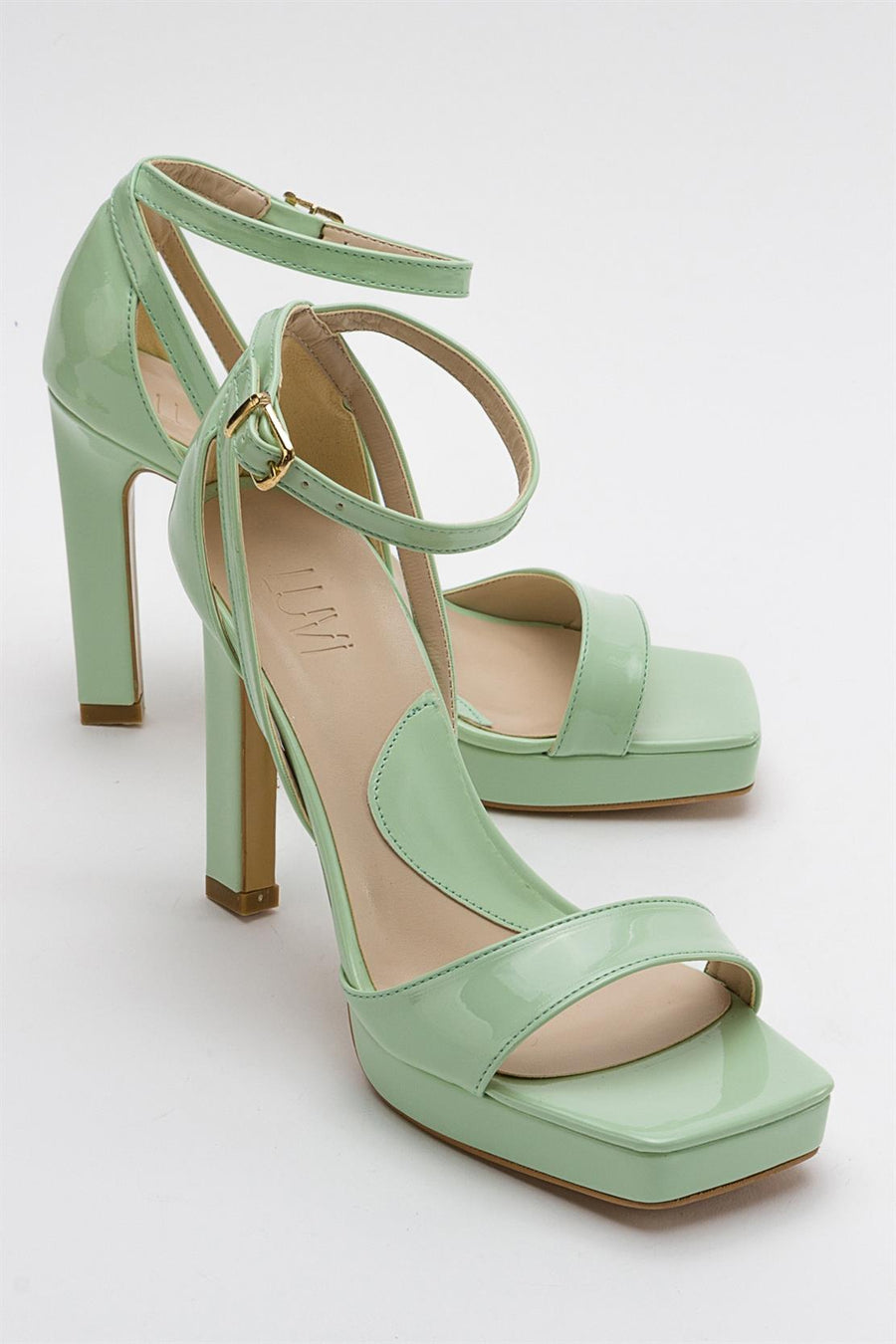 Mersia - Green Patent High Heel Pump