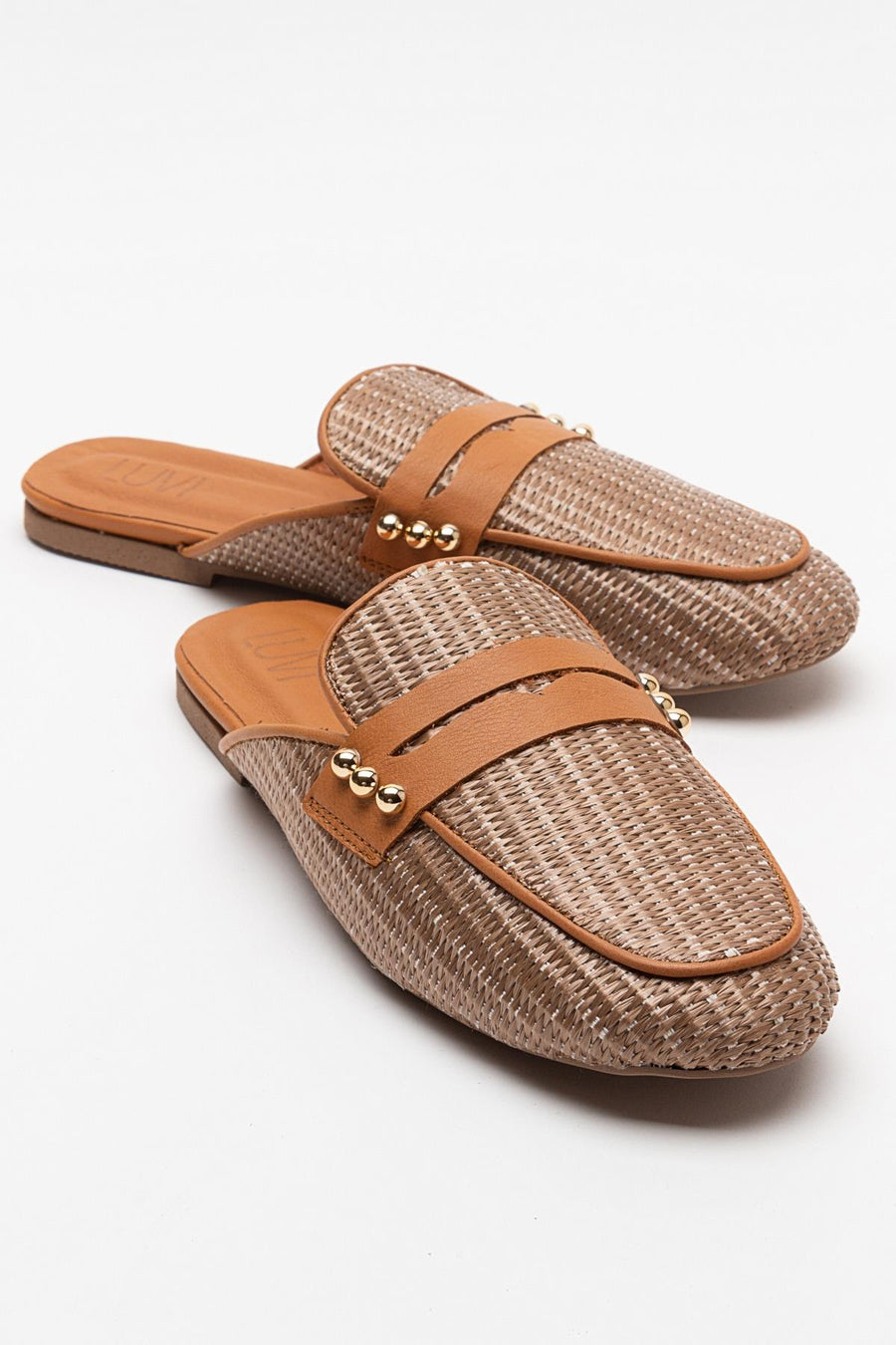 Patrizia - Brown Leather Mule