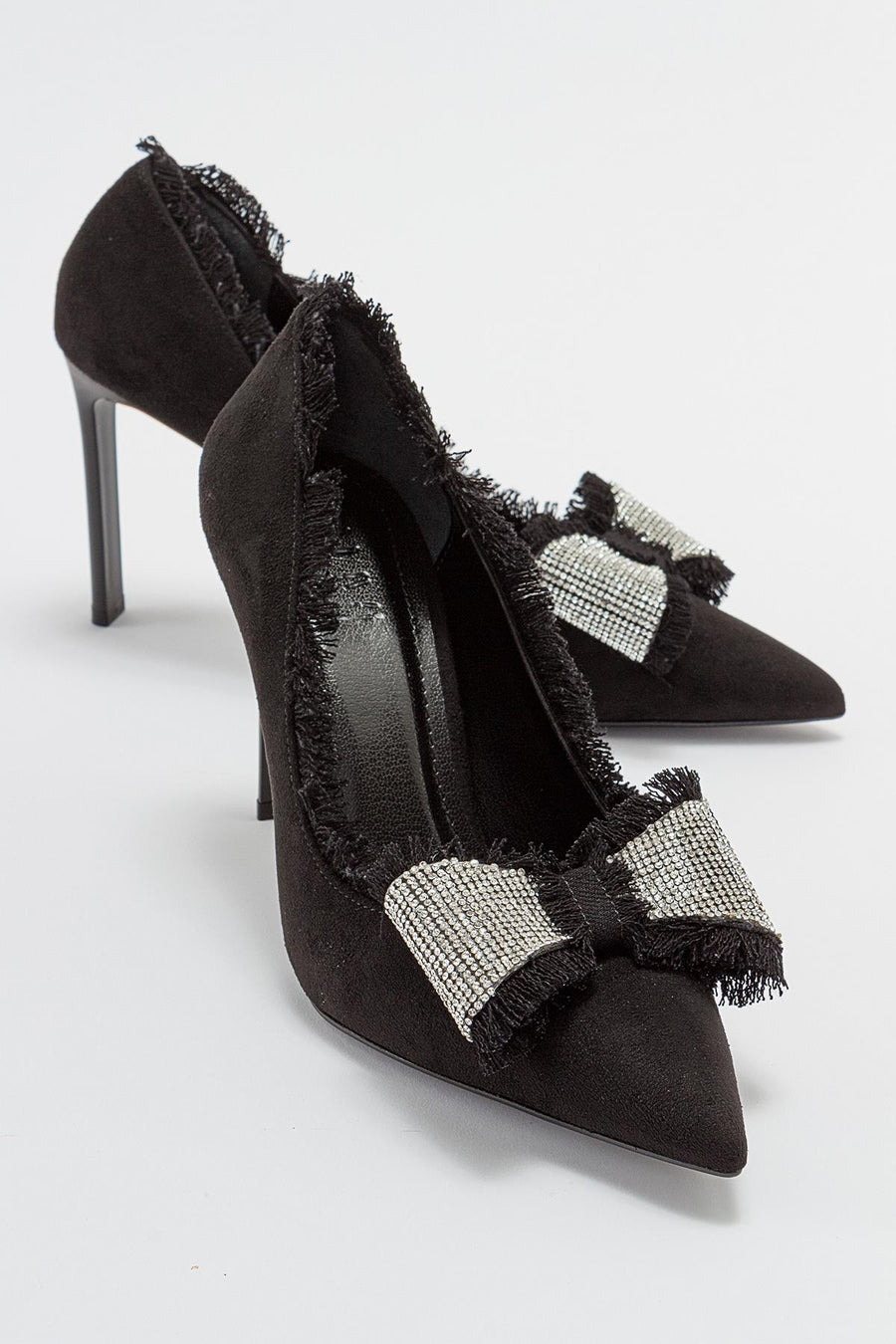 Vegas - Black Heeled Shoe