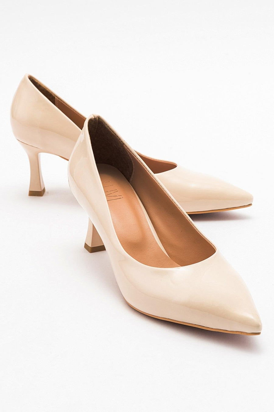 Pedra - Nude Heeled Shoe