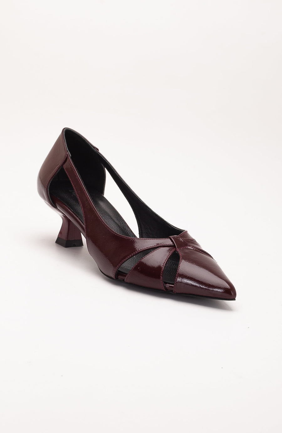 Sidal - Burgundy Patent Leather Pumps