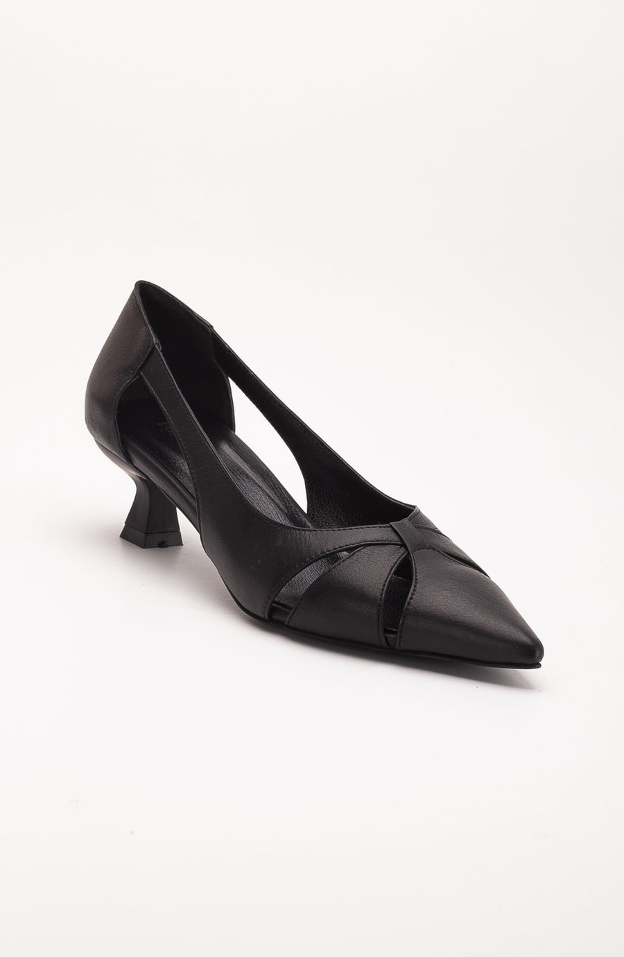 Sidal - Black Leather Pumps