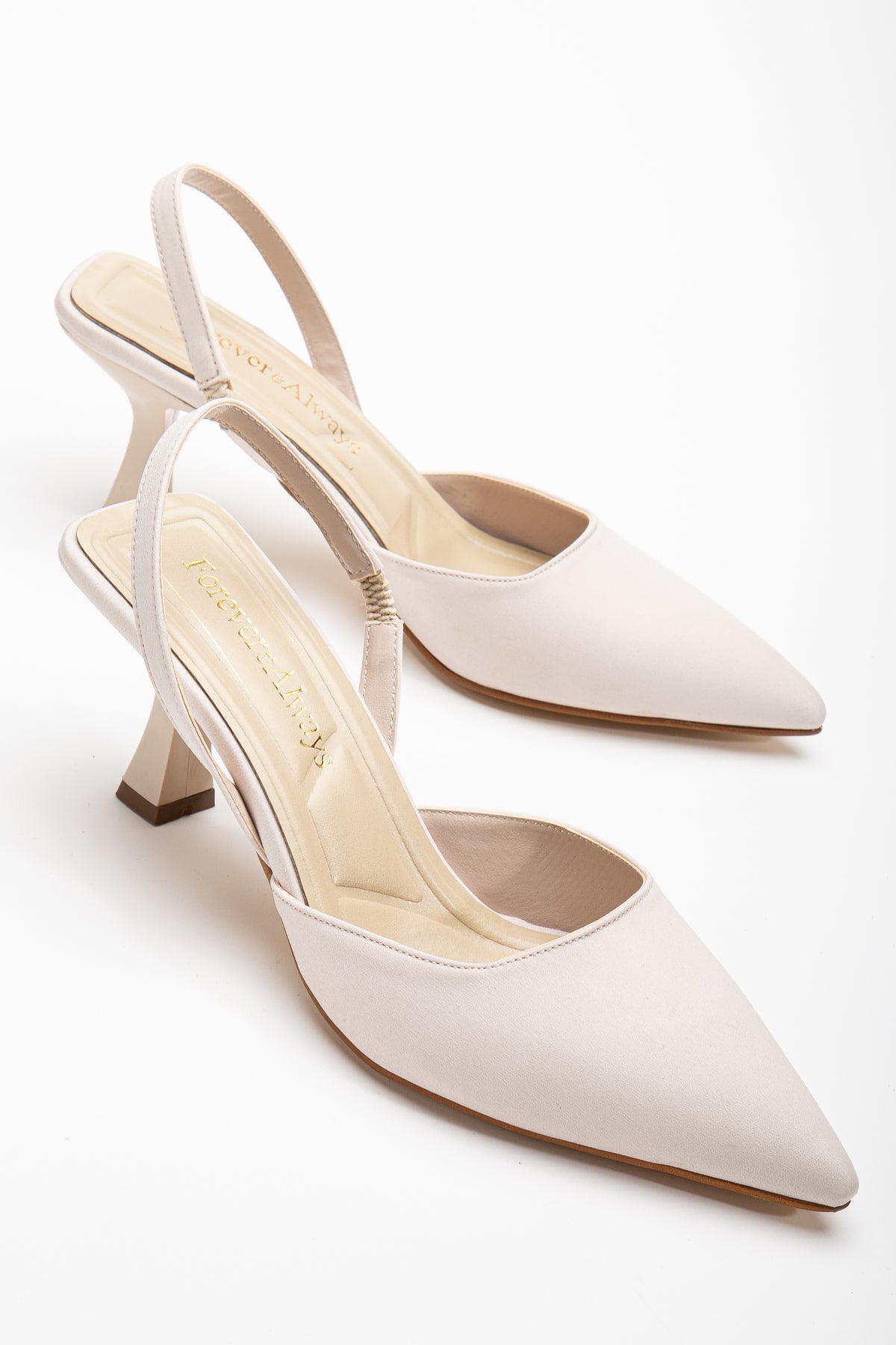 Rae - Beige Slingback Kitten Heels – side view showing elegant detailing, SimmiUnique