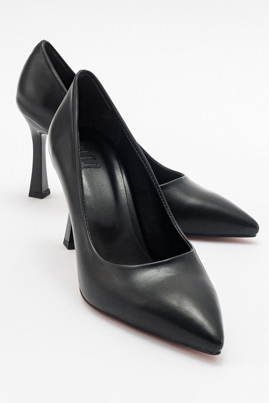 Forest Black Cilt Pointed Toe Pump
