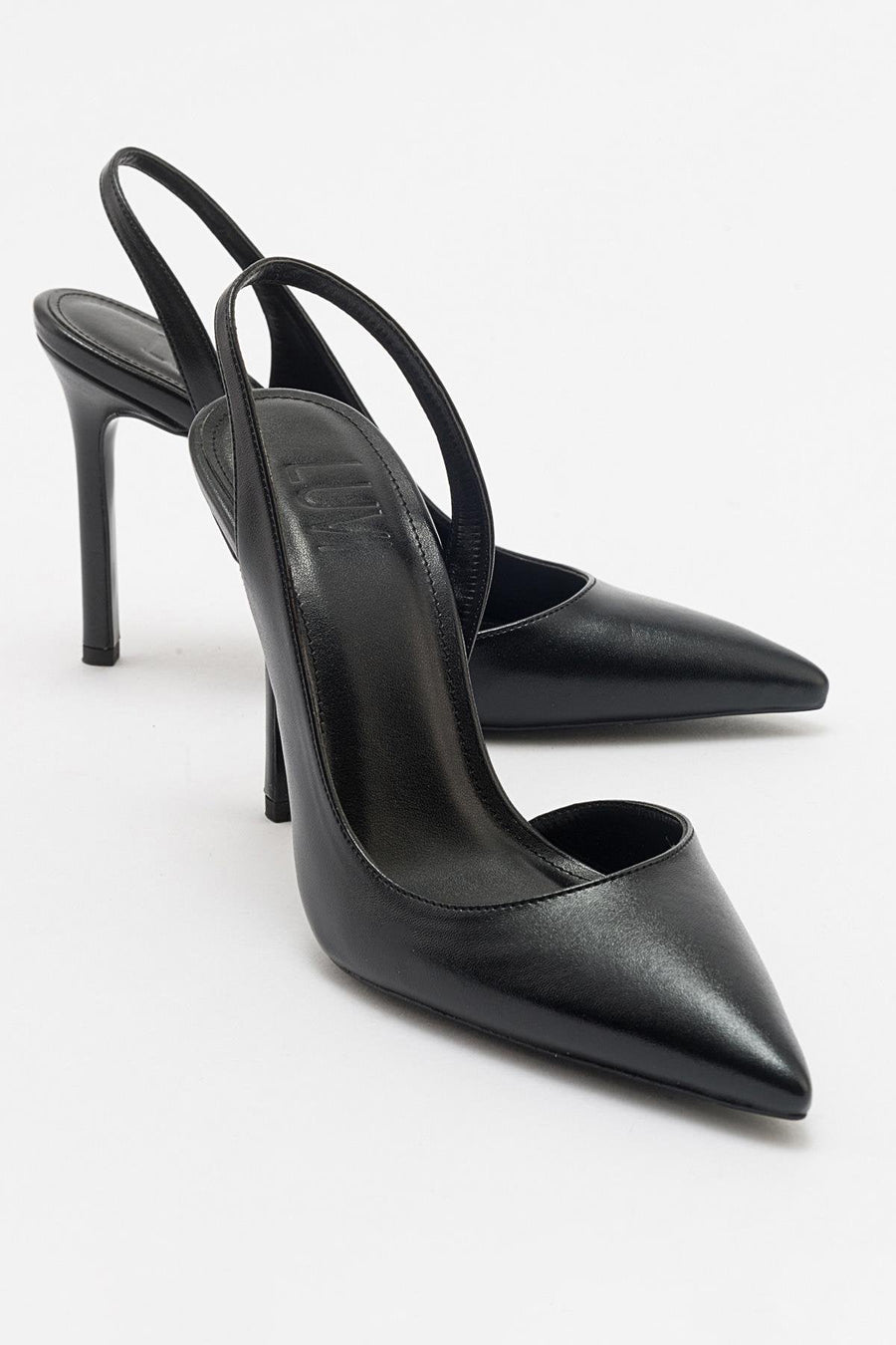 Twine - Black Heeled Shoe