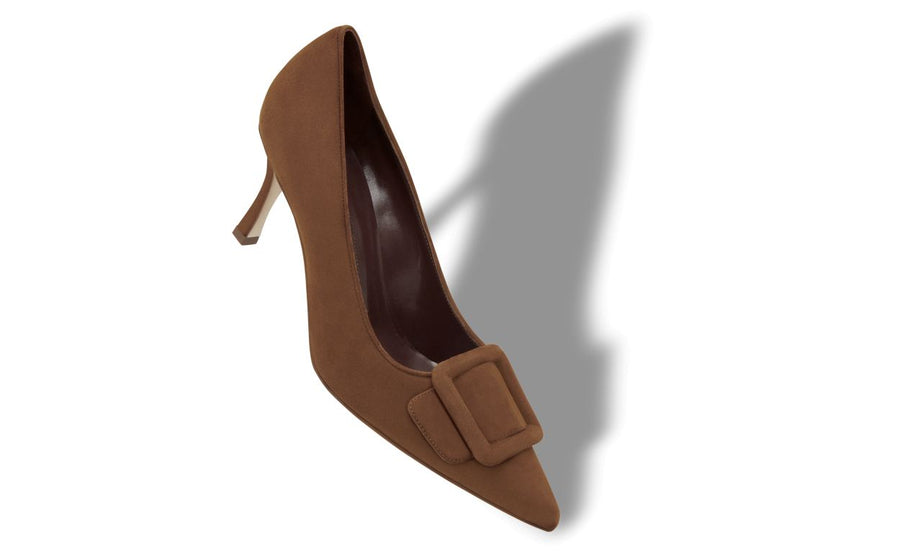 Marielle Dream Brown Pointed Toe Pumps