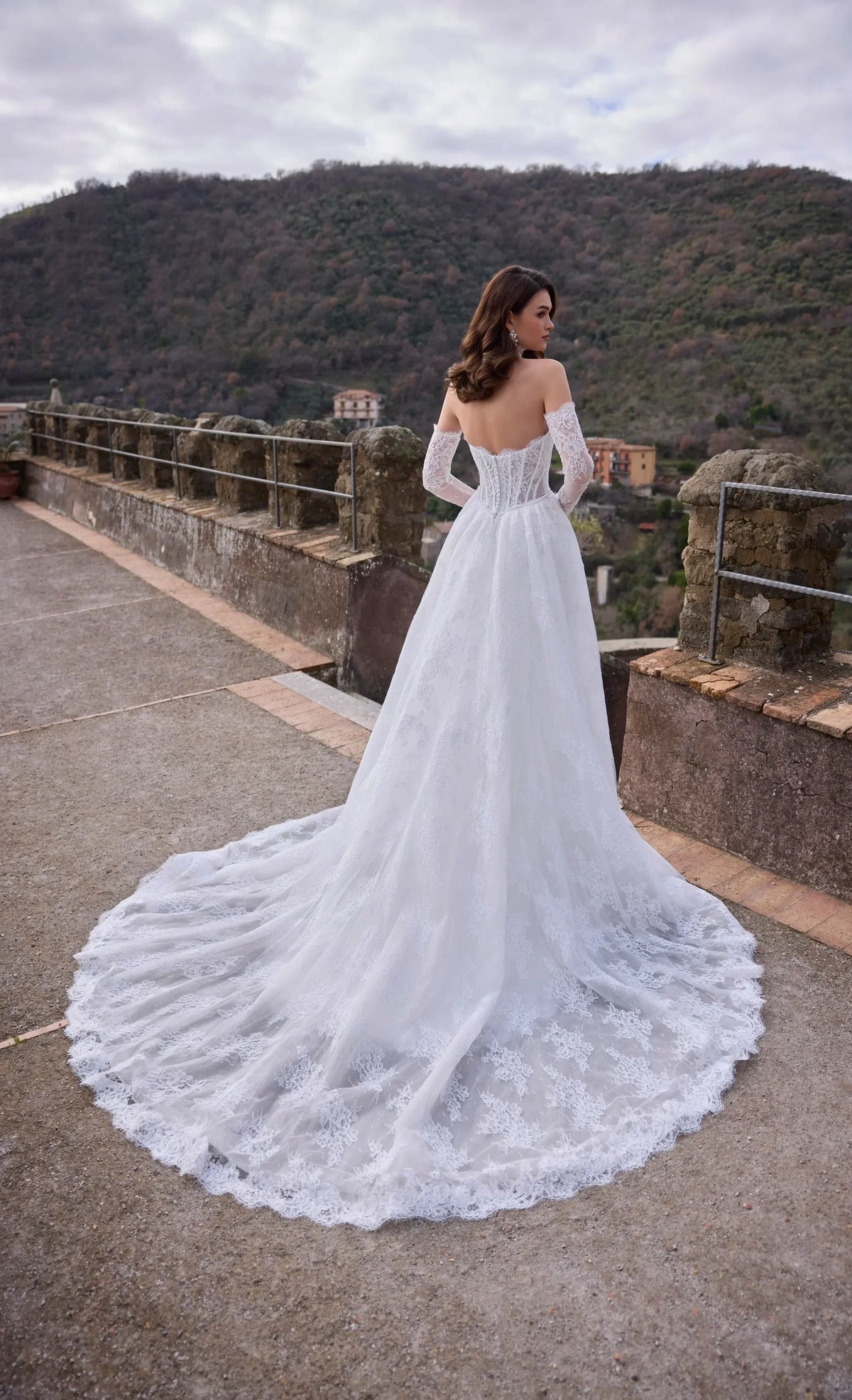 Almeria Wedding Dress, luxury bridal gown, additional product image 4 by SimmiUnique