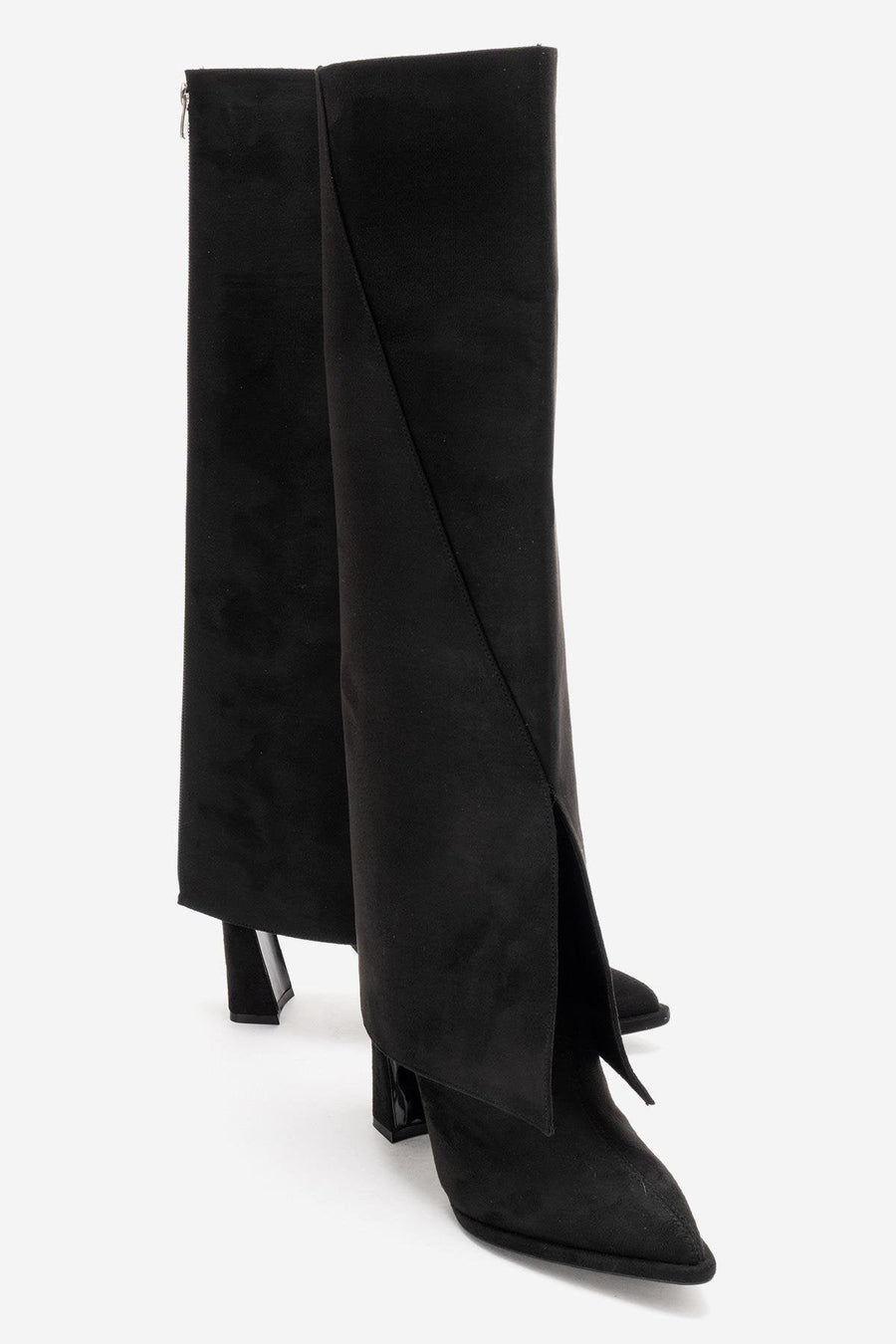 AJA - Black Block Heel Boot