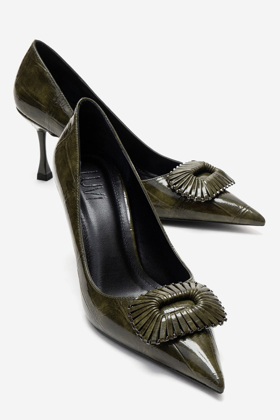 REBEL - Green Stiletto Pump