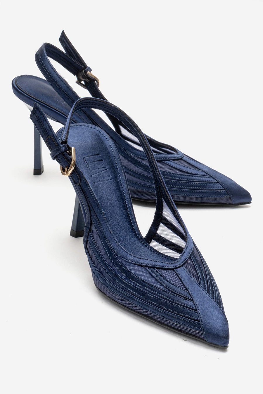FAUNA - Navy Stiletto Pump