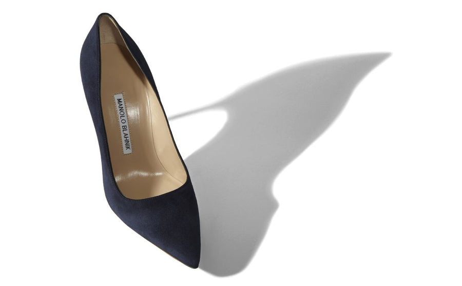 Violetta Bloom Blue Pointed Toe Pumps