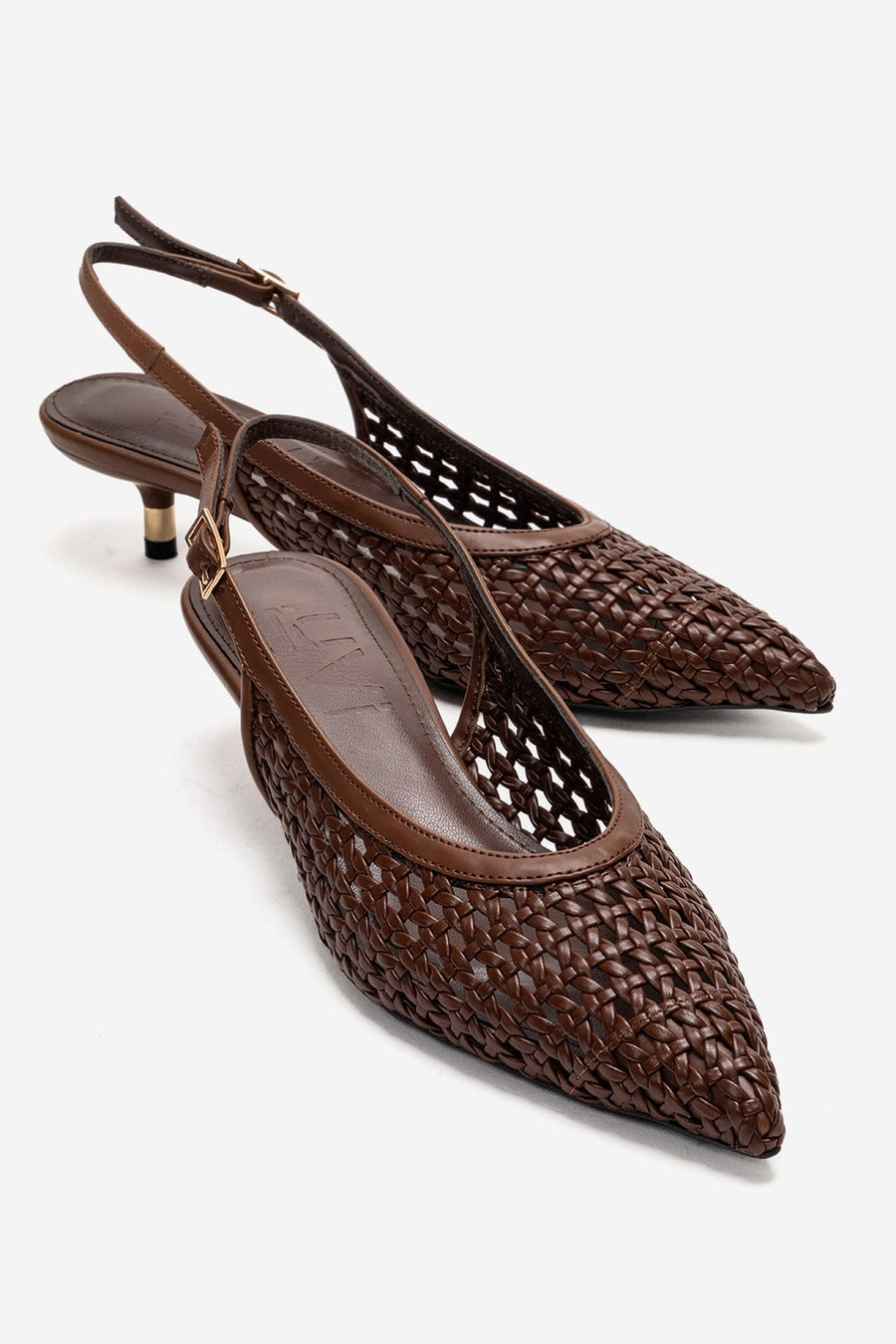 Orelis - Brown Kitten Heel