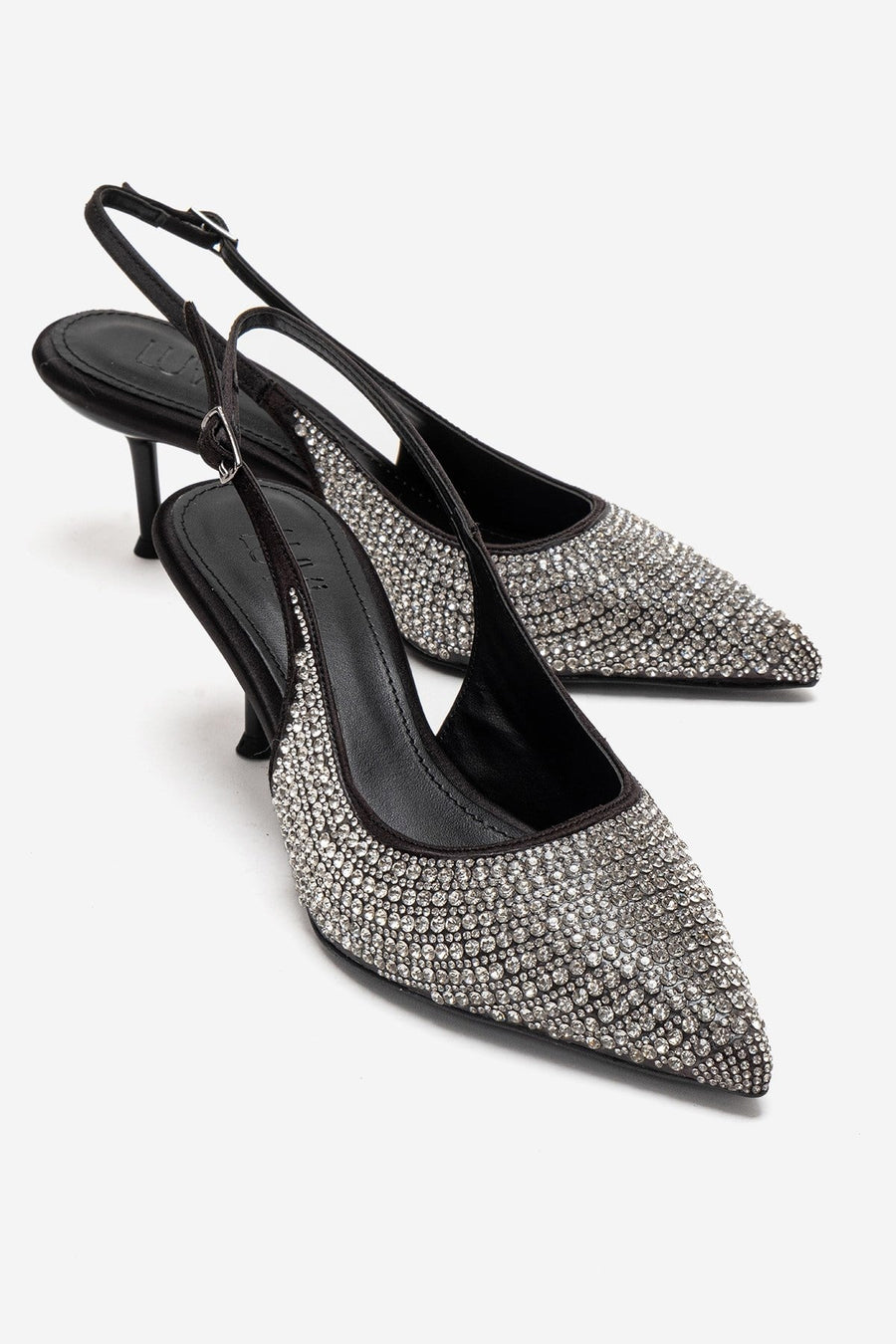 YASMINA - Black Stiletto Pump
