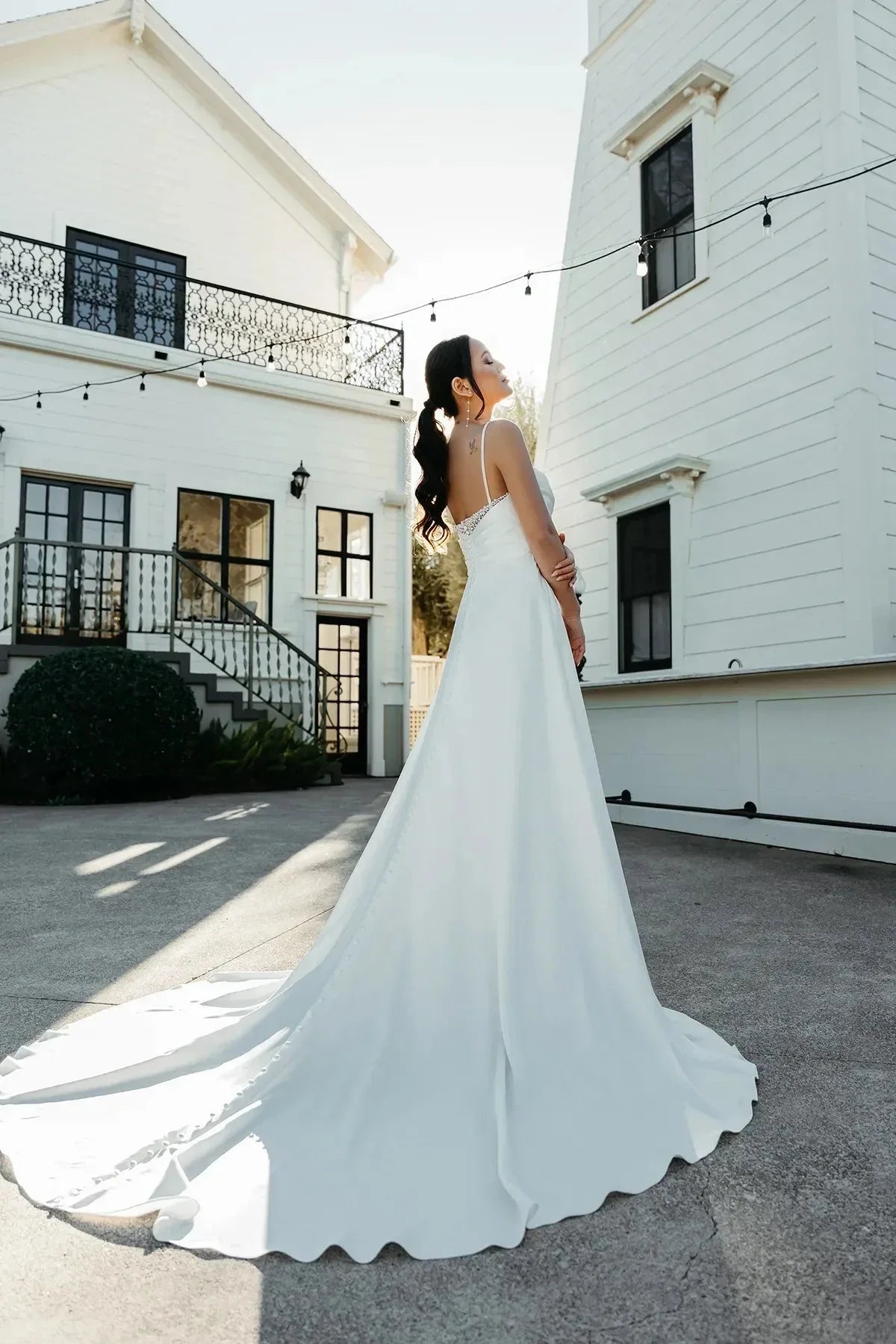 Alyona Wedding Dress, luxury bridal gown, additional product image 3 by SimmiUnique
