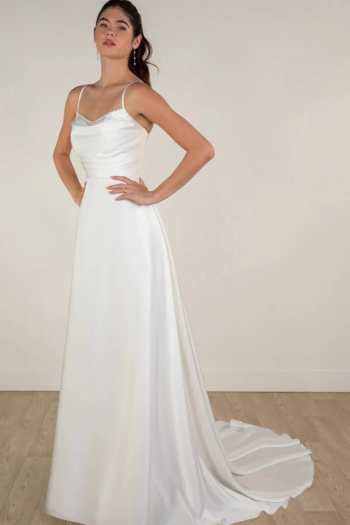 Alyona Wedding Dress, luxury bridal gown, additional product image 2 by SimmiUnique