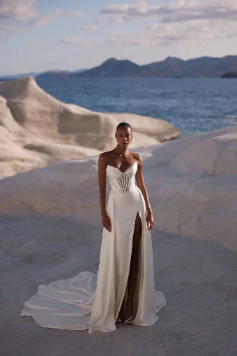 Delaney Corset Wedding Dress | SimmiUnique