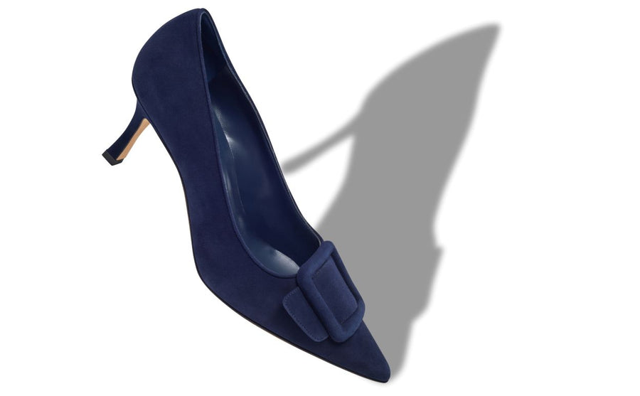 Arabella Élan Blue Pointed Toe Pumps