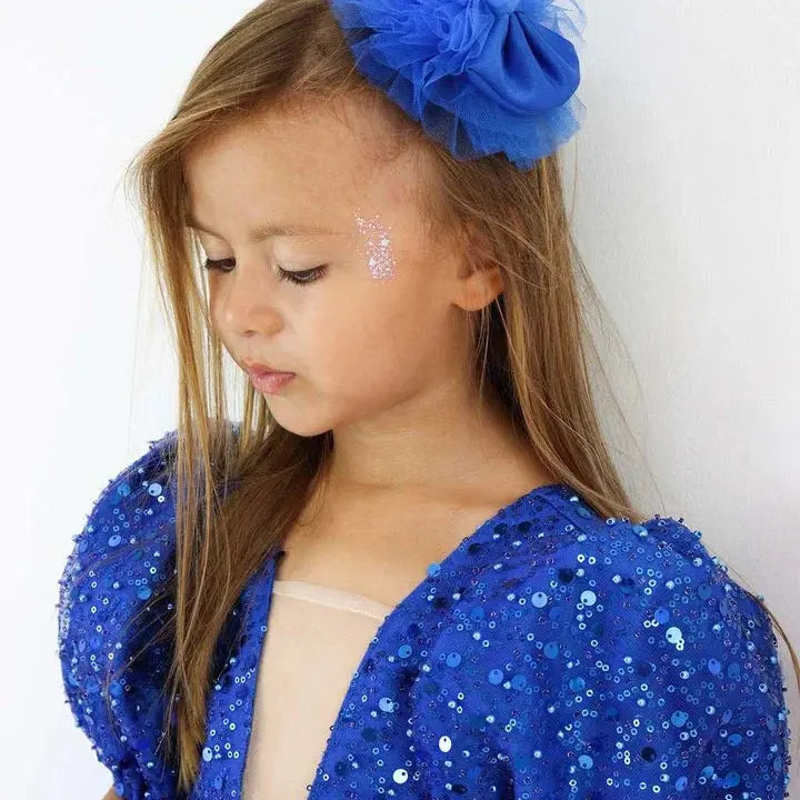 Aneta Christening Dress in blue - photo 4