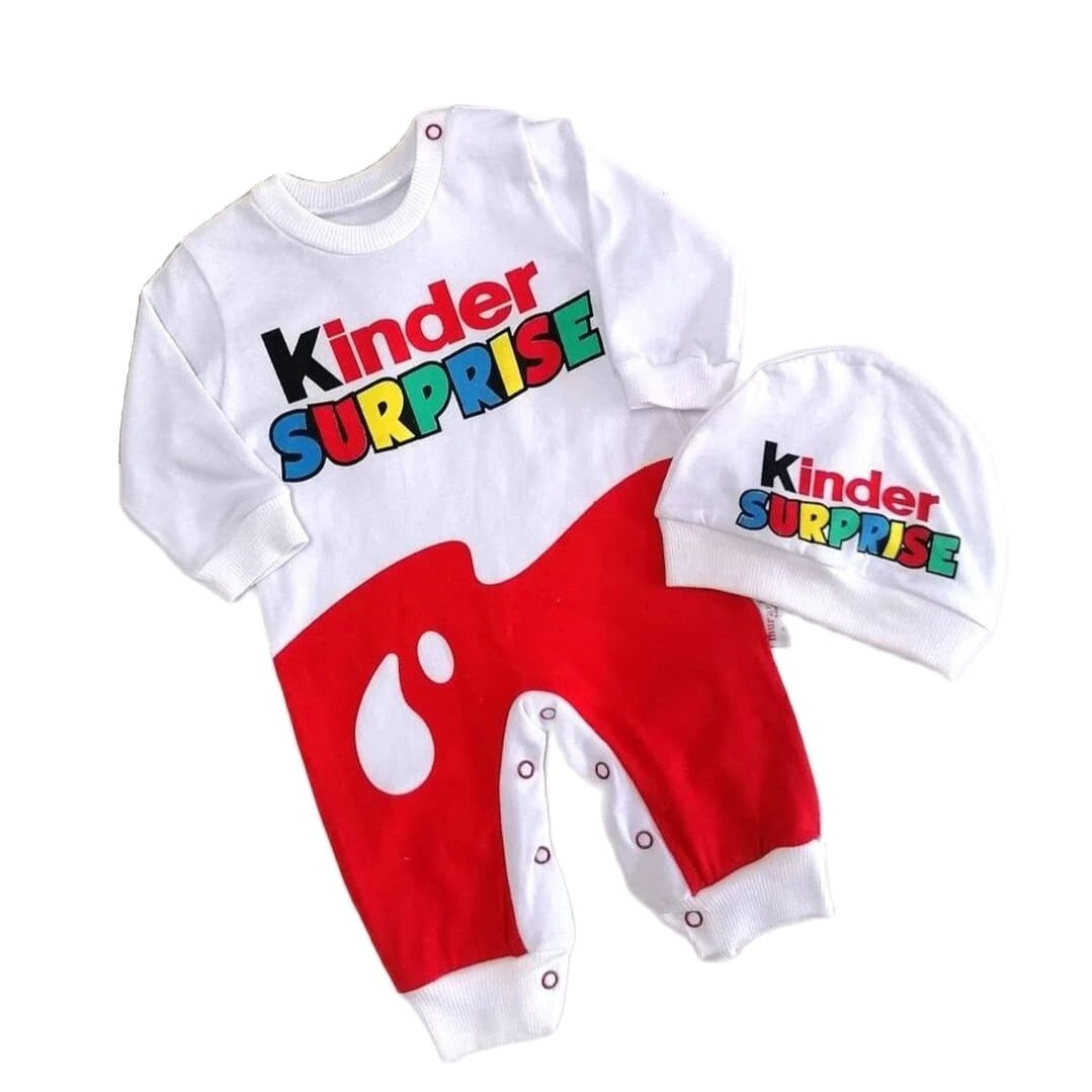 Baby Romper Kinder Surprise Egg – close-up