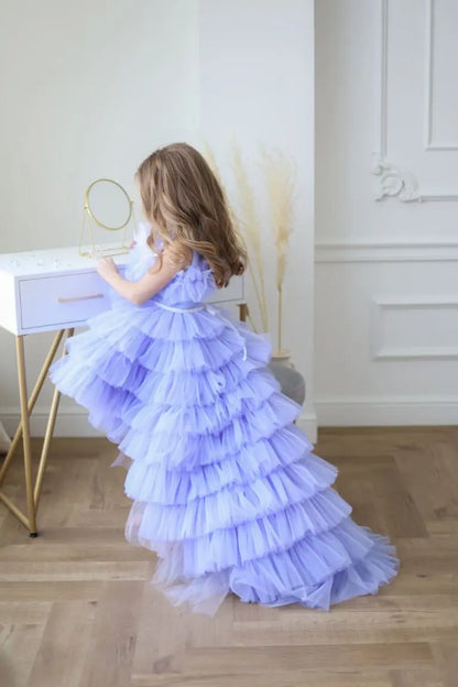 Alana Princes blue dress Lavender cemrestore